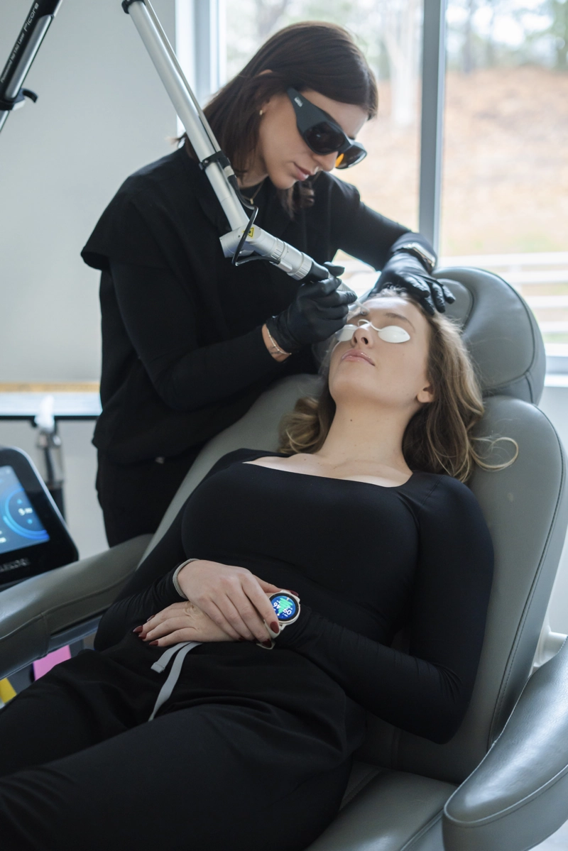 face laser