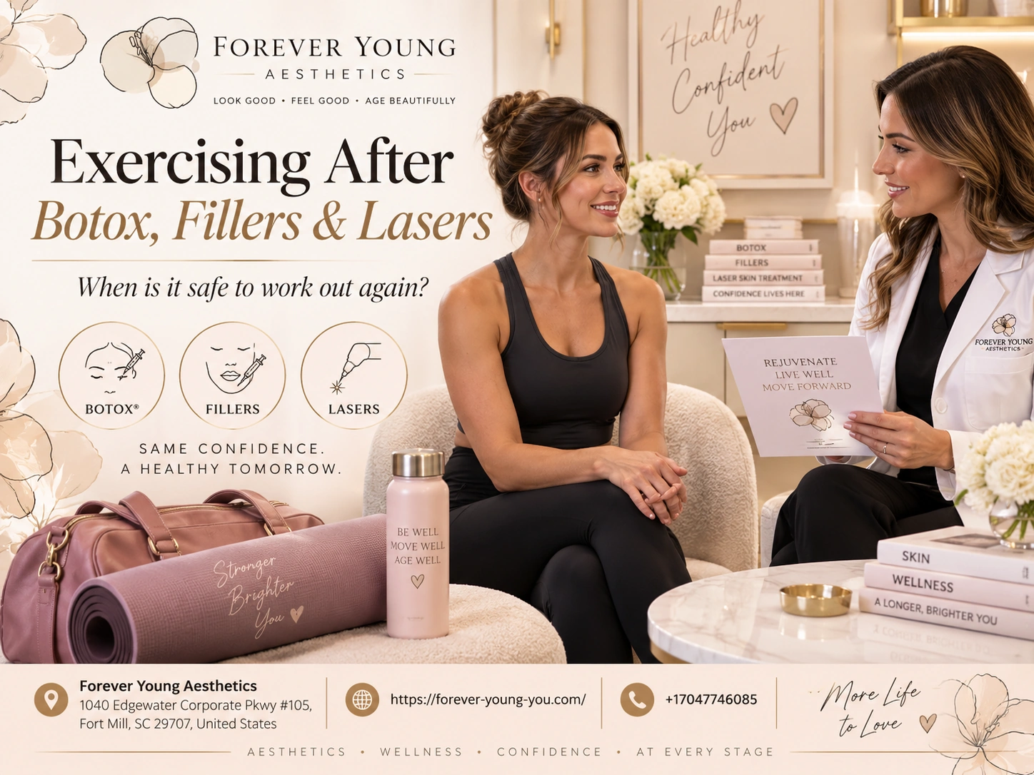 Exercising After Botox, Fillers & Lasers