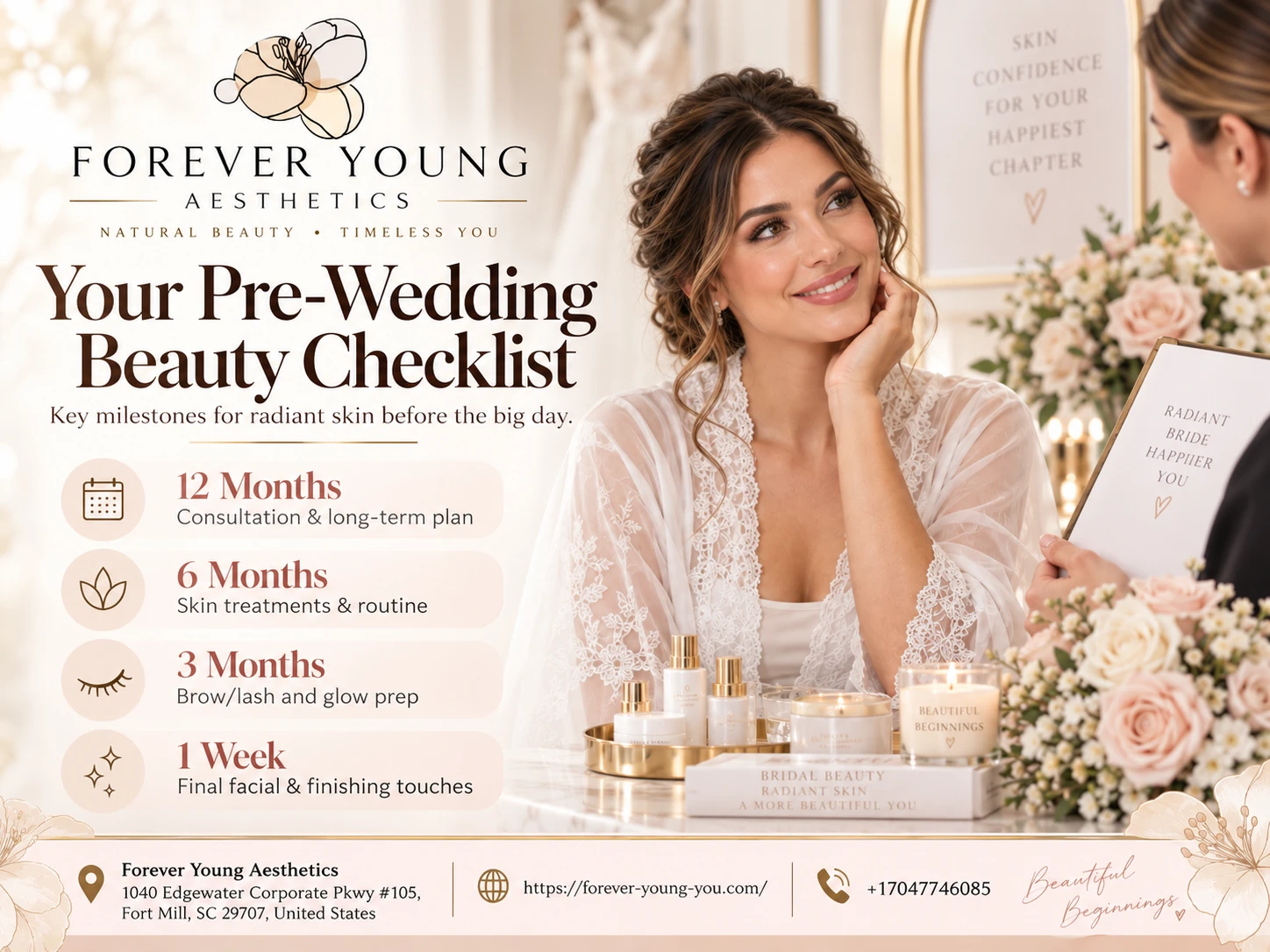 Wedding Beauty Timeline