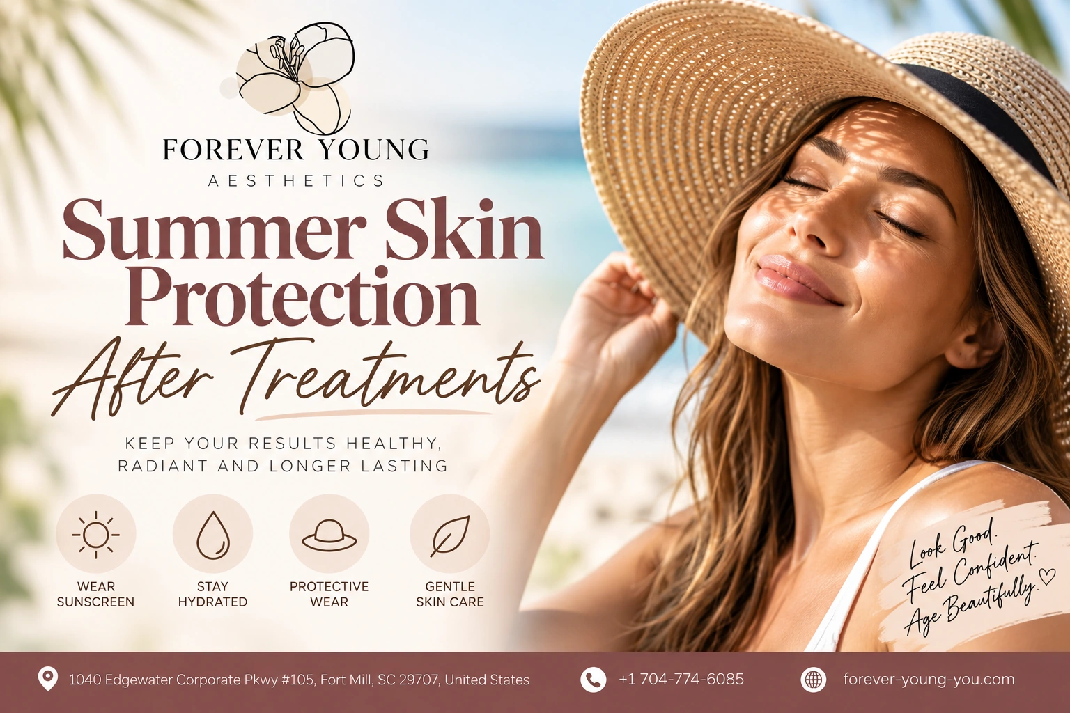 Summer Skin Protection After Treatments